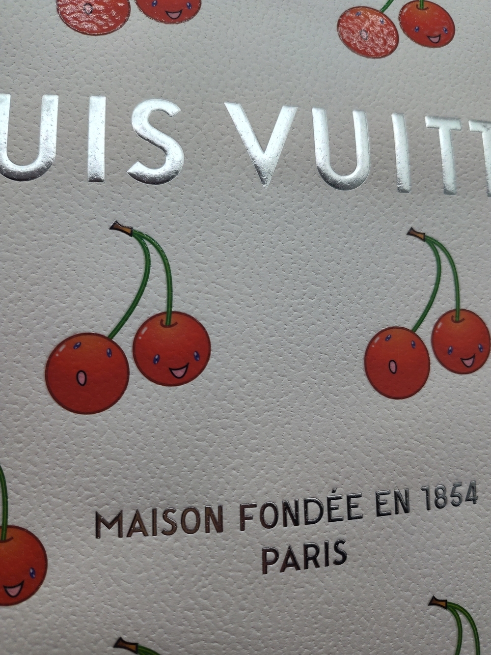 LOUIS VUITTON X Murakami Cherry 2025 Shopping Bag Gift Packaging PRISTINE Rare - Picture 10 of 10